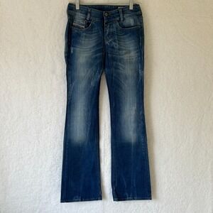 Diesel Louvely Stretch Jeans Wash 008C2 Women's Size W26xL32 Vintage NWT